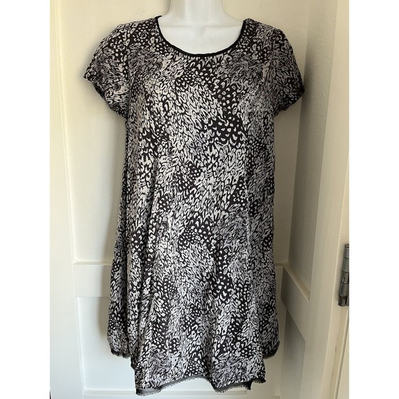 Silence & Noise Witchy Dress Raw Edge Gray & Black Swing‎ Urban Outfitter… - Picture 3 of 7